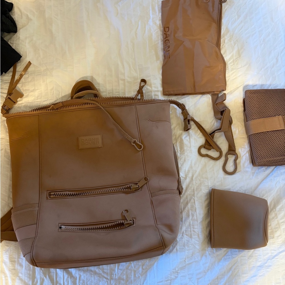 Dagne Dover Brown Men's Backpack